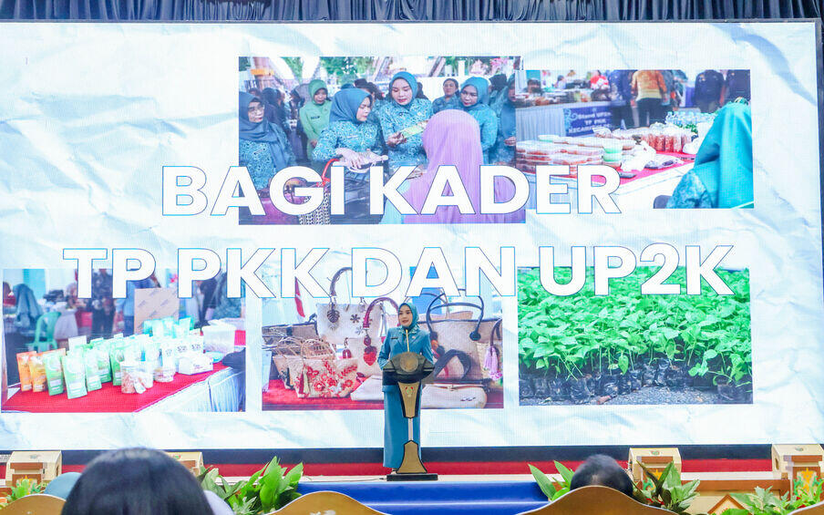 Gubernur Kalteng Agustiar Sabran Buka Rapat Kerja Daerah dan Refreshing Kader PKK Prov. Kalteng