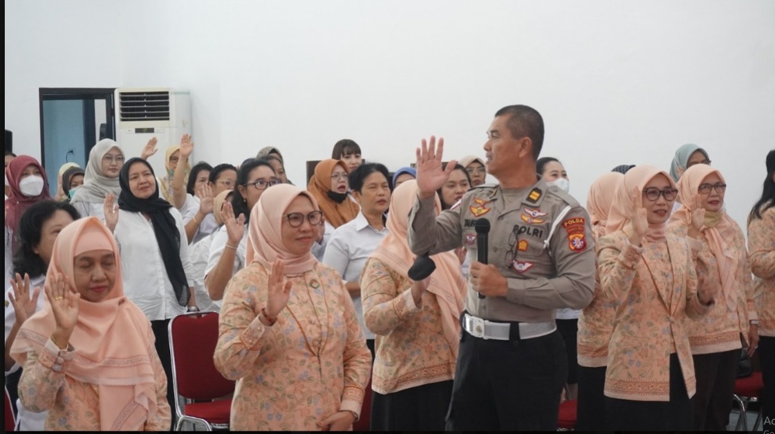 DWP Dinas TPHP Kalteng Gelar Sosialisasi Keselamatan dan Kesantunan Berlalu Lintas