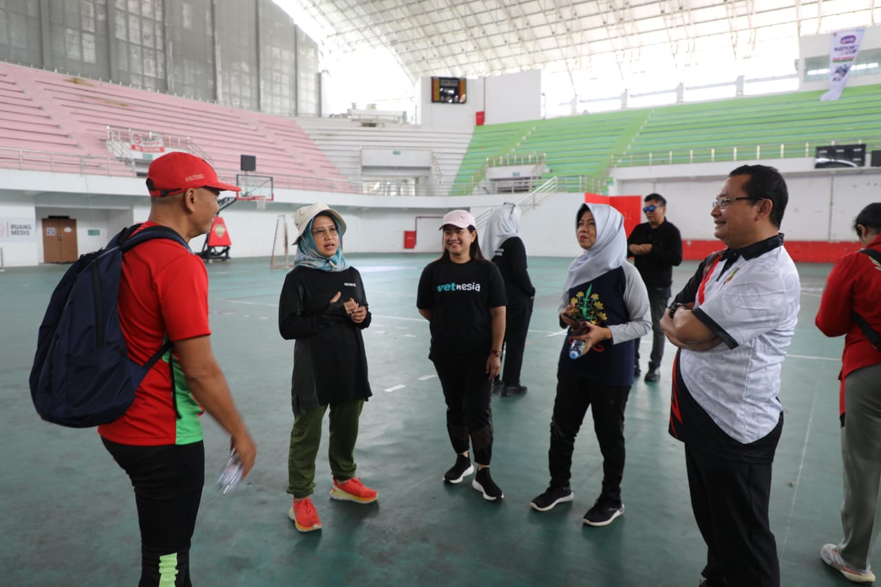Kadis TPHP Sunarti Tinjauan Lokasi Jambore Tani