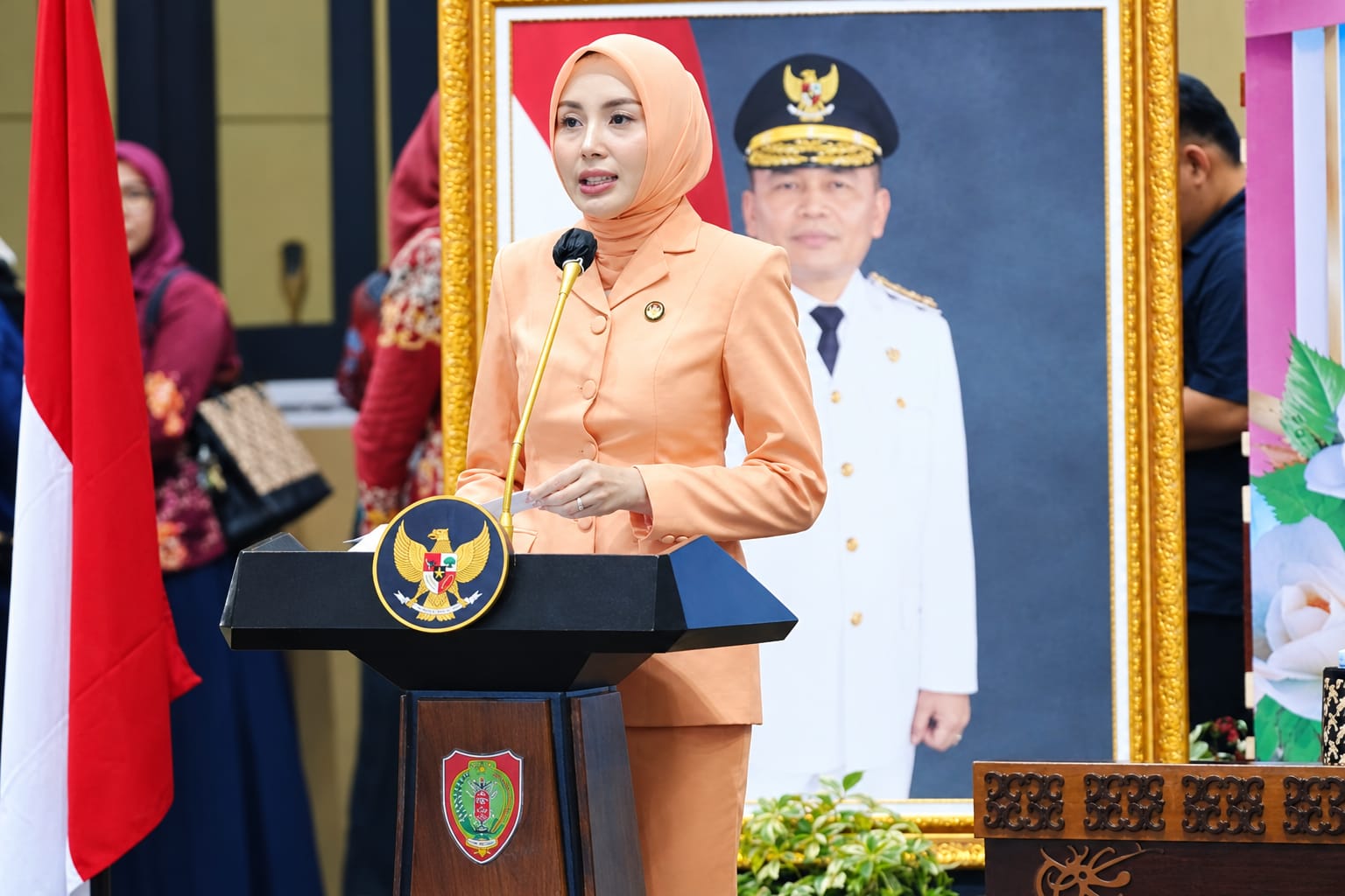 Penasihat DWP Kalteng Aisyah Thisia Agustiar Sabran Lantik Pengurus PAW Masa Bakti 2024–2029