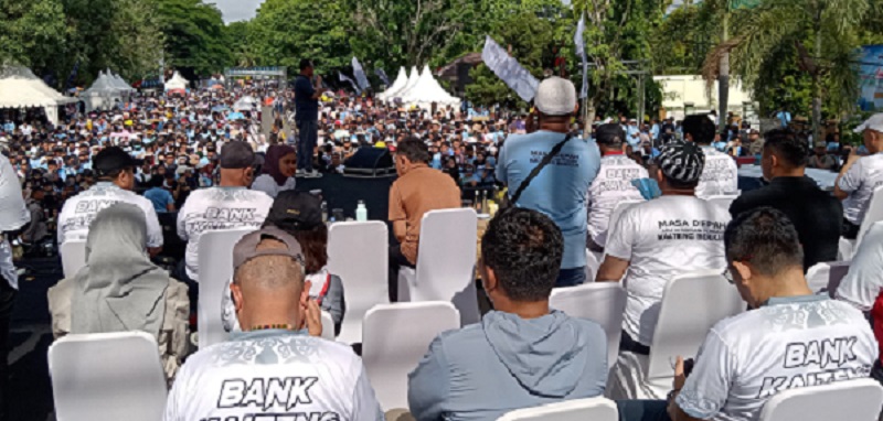 Kadisbun Prov. Kalteng Ikuti Fun Walk Kalteng Berkah