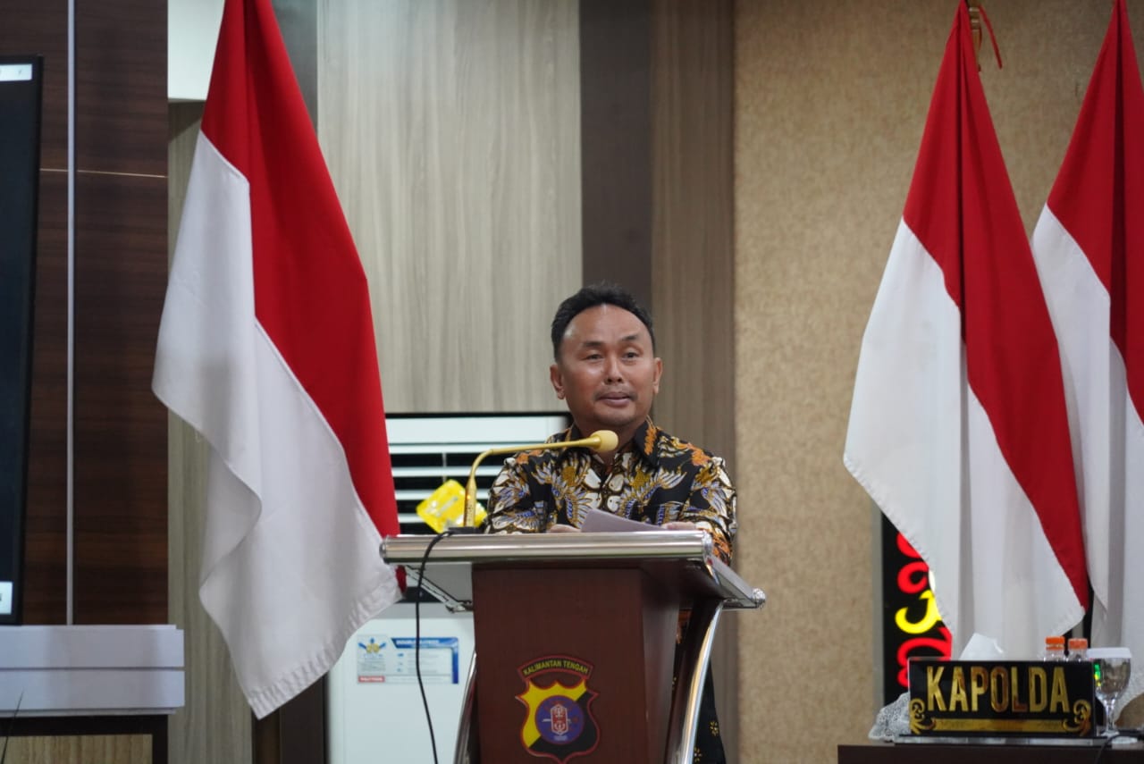 Gubernur Sugianto Sabran Hadiri Rakor Satgas Penanganan Konflik Sosial di Wilayah Hukum Kalteng
