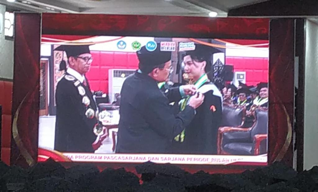 Sekda Nuryakin Hadiri Sidang Terbuka Senat UPR dengan Agenda Wisuda Program Pascasarjana dan Sarjana Periode Bulan Desember 2023