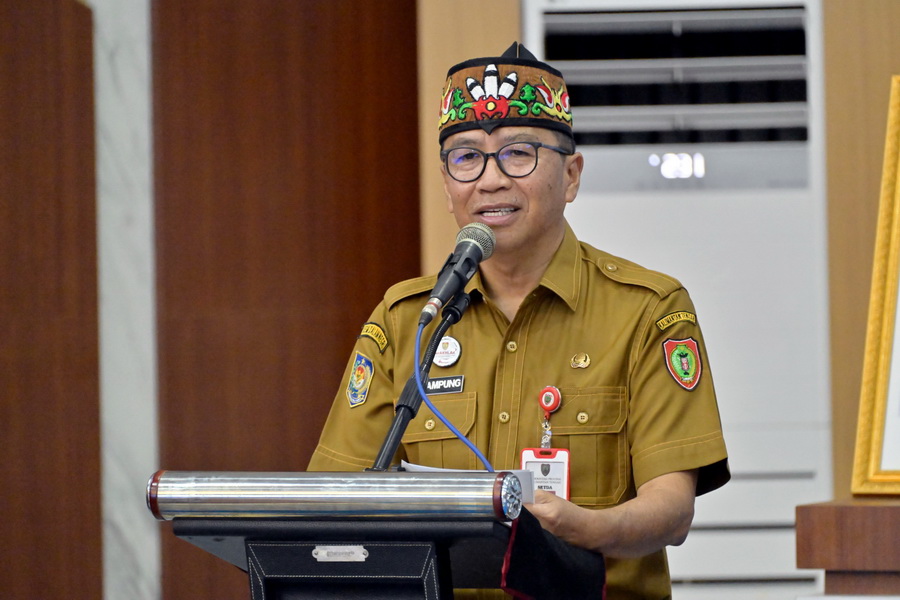 Plt. Sekda Prov. Kalteng Leonard S. Ampung Buka Sosialisasi dan Koordinasi Penyusunan Ranwal RKPD Provinsi dan Kabupaten/Kota