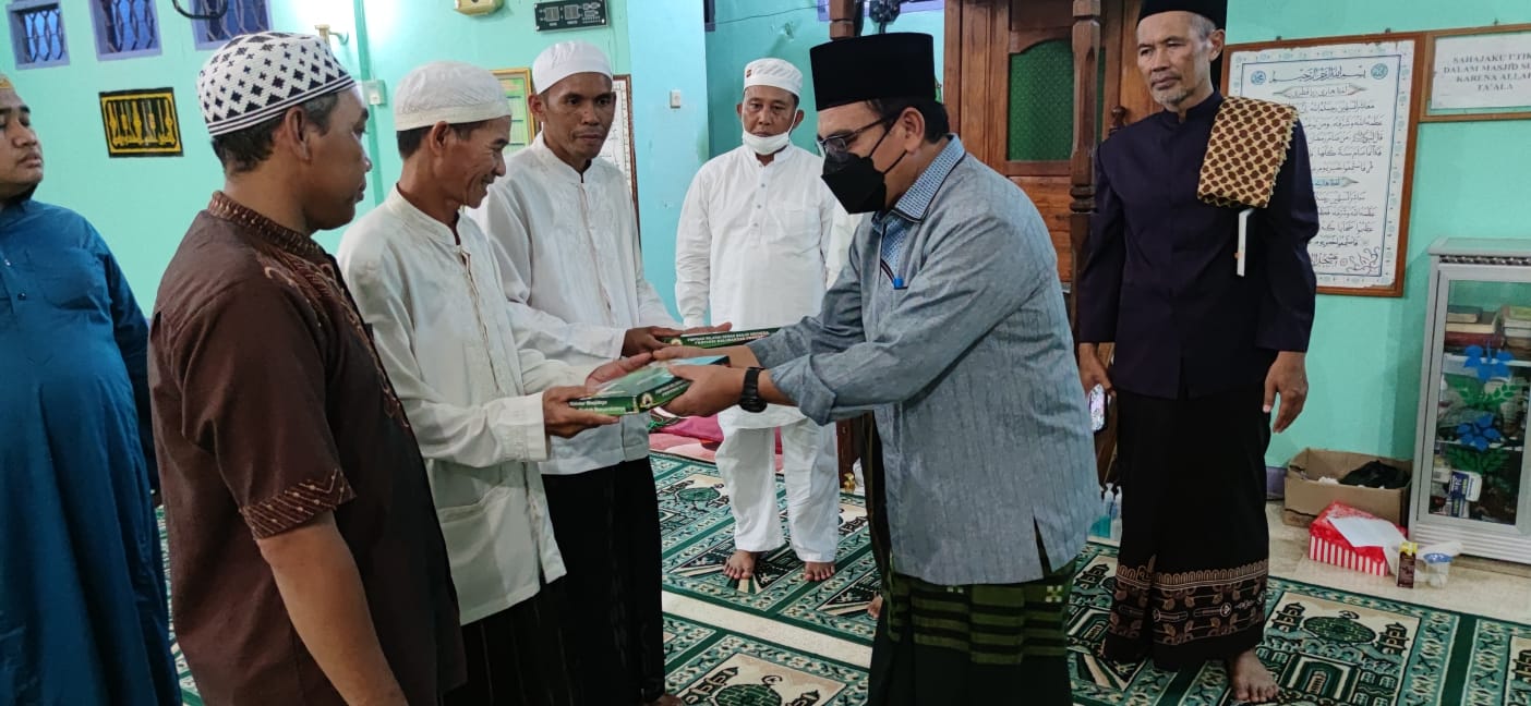 Pemprov. Kalteng Melalui Tim Safari Ramadan 1443 H Laksanakan Acara Silaturahmi Di Masjid Al Ikhlas