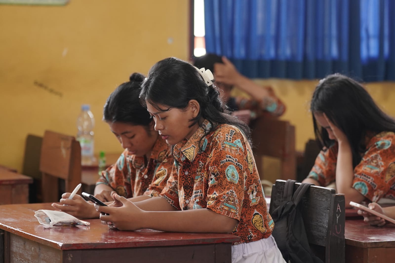 Antusiasme Tinggi, Siswa SMKN 3 Palangka Raya Ikuti Try Out UTBK Huma Betang Gratis