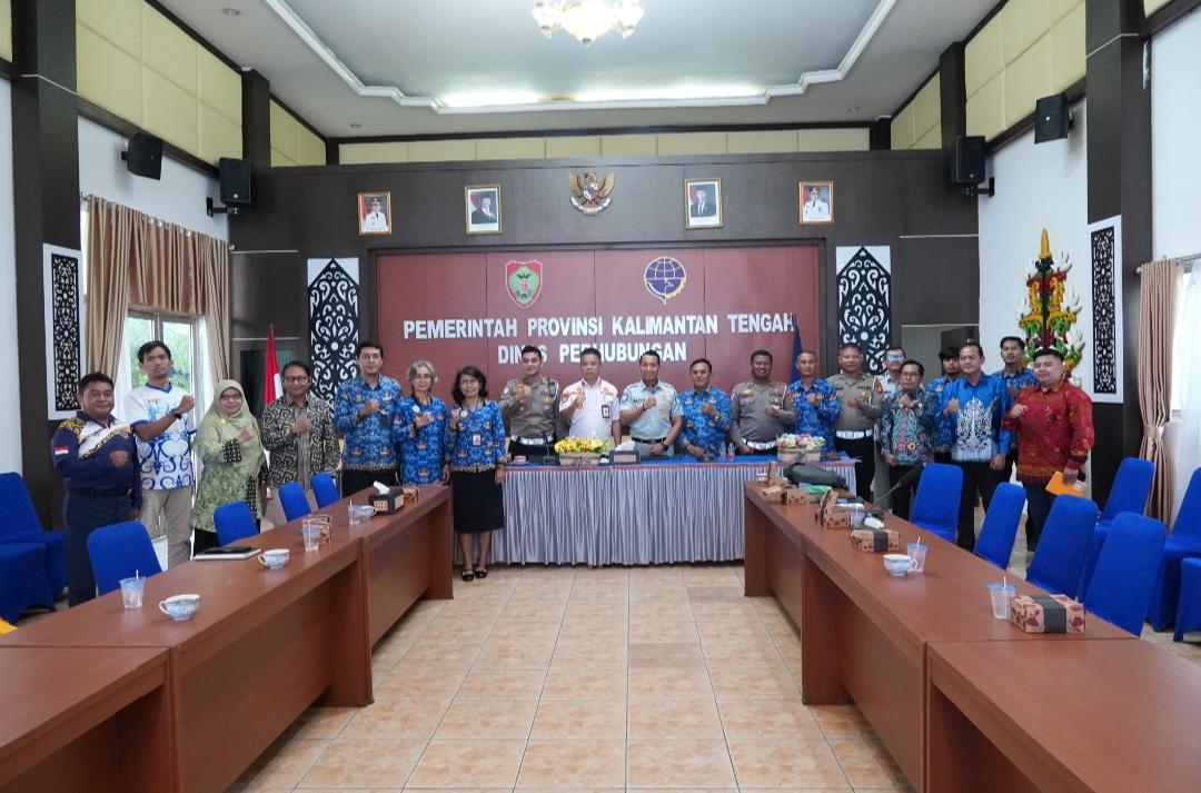 Forum LLAJ Kalteng Jadi Momentum Penguatan Keselamatan Transportasi Jalan
