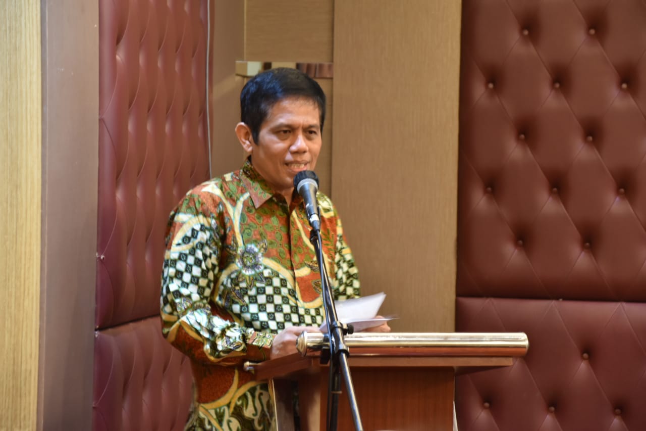 Asisten Ekbang Leonard S. Ampung Hadiri Workshop Pendampingan Penilaian Kepatuhan Pelayanan Publik Tahun 2023