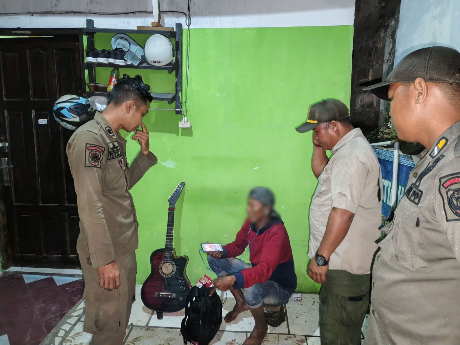 Satpol PP Prov. Kalteng Respon Cepat Laporan Masyarakat