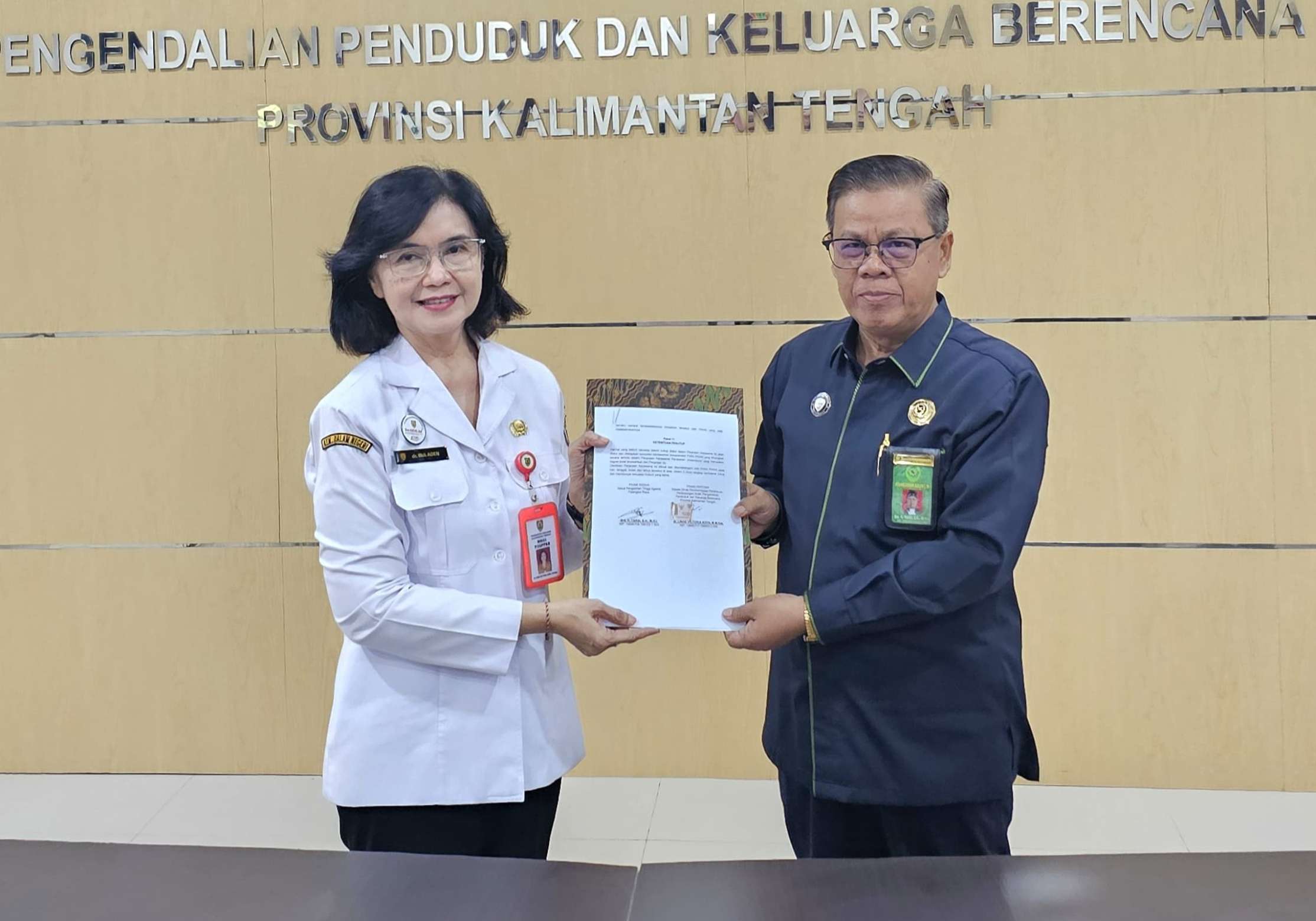 DP3APPKB Prov. Kalteng Laksanakan Penandatanganan MoU dengan Pengadilan Tinggi Agama
