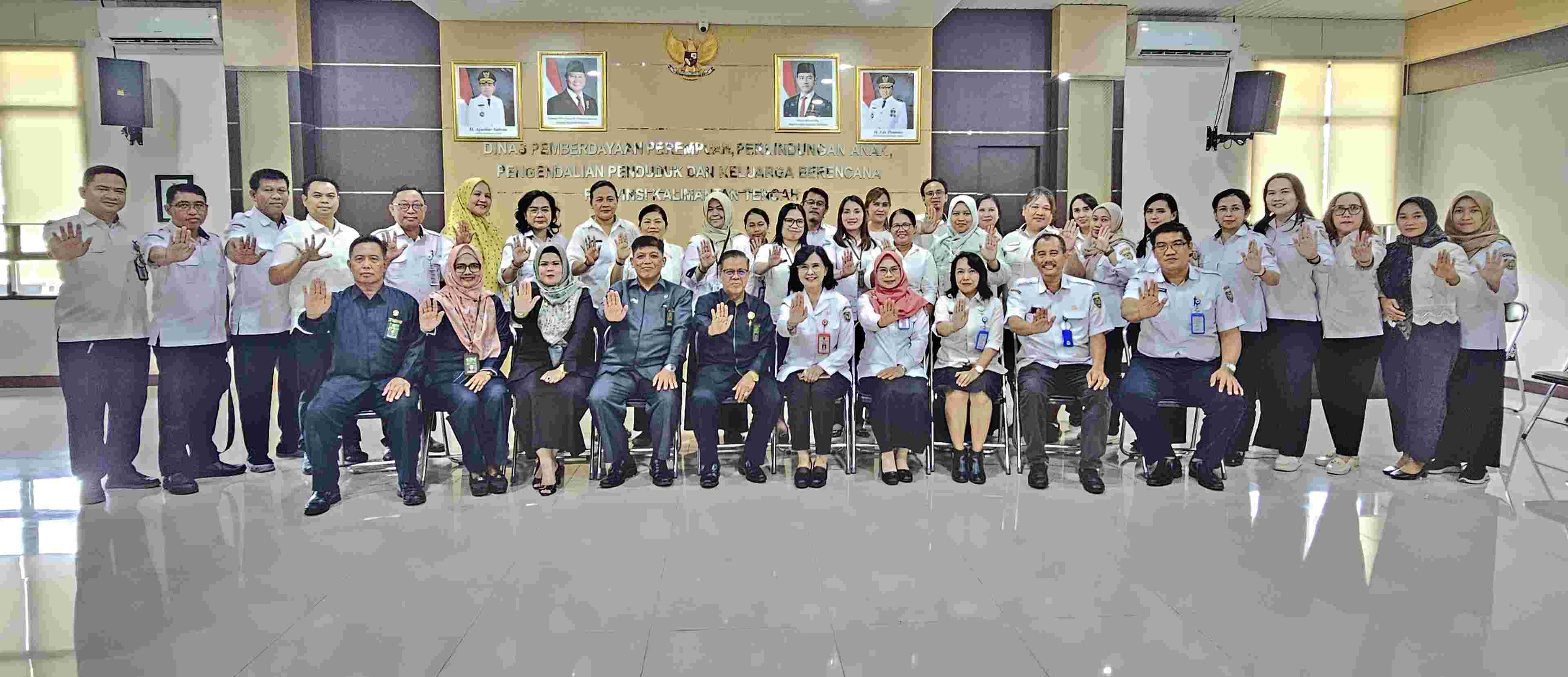 DP3APPKB Prov. Kalteng Laksanakan Penandatanganan MoU dengan Pengadilan Tinggi Agama