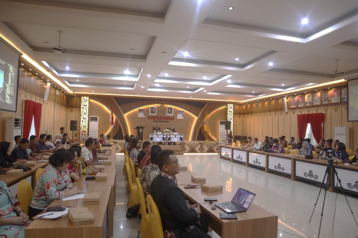 Inspektorat Daerah Prov. Kalteng Gelar Rakor Evaluasi Penyelenggaraan Pemerintah Daerah