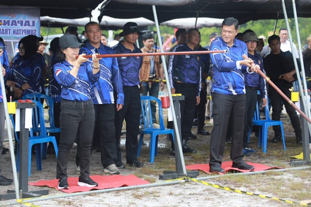 Hari Bhayangkara ke-80, Pemprov Kalteng Apresiasi Ajang Menembak dan Lomba Sumpit sebagai Wadah Kebersamaan