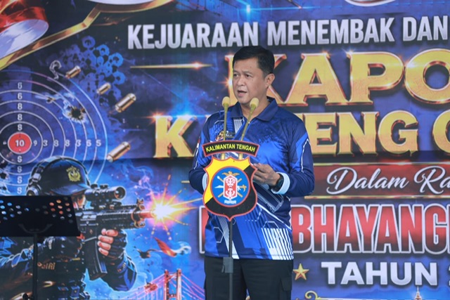 Hari Bhayangkara ke-80, Pemprov Kalteng Apresiasi Ajang Menembak dan Lomba Sumpit sebagai Wadah Kebersamaan