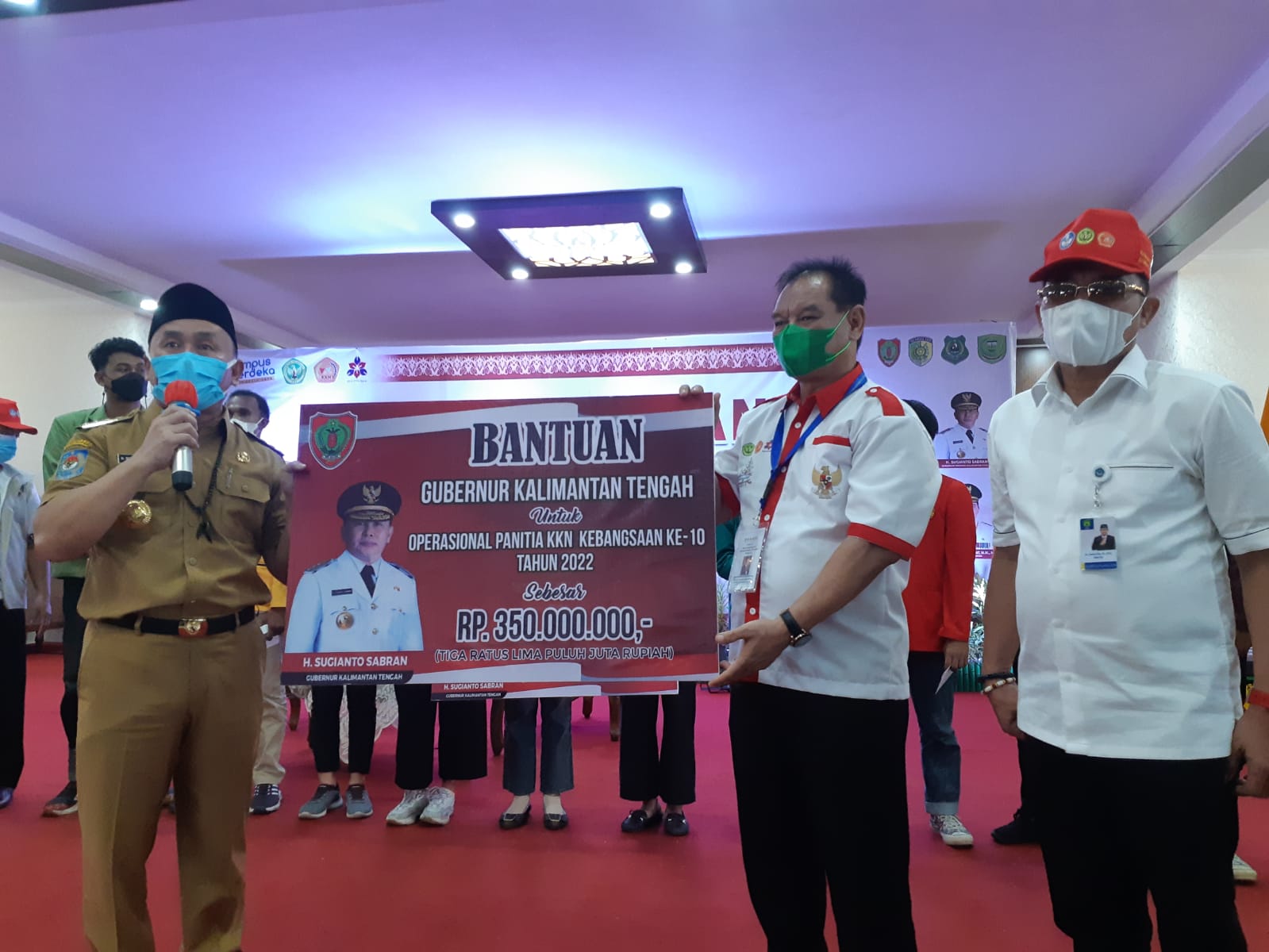 Gubernur Kalteng Beri Pembekalan KKN Kebangsaan ke-X Tahun 2022