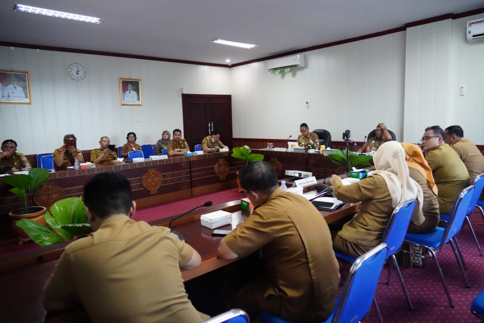 Menyemarakkan HUT ke 78 Kemerdekaan RI Tahun 2023, Pemprov Kalteng Gelar Rapat Persiapan Gerakan Pembagian Bendera Merah Putih