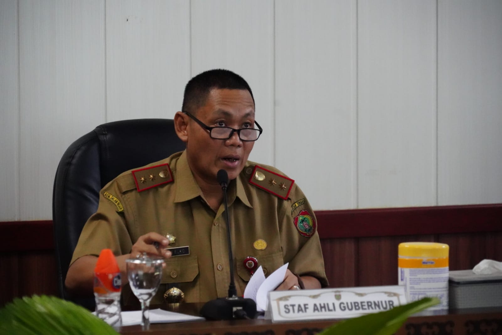 Menyemarakkan HUT ke 78 Kemerdekaan RI Tahun 2023, Pemprov Kalteng Gelar Rapat Persiapan Gerakan Pembagian Bendera Merah Putih