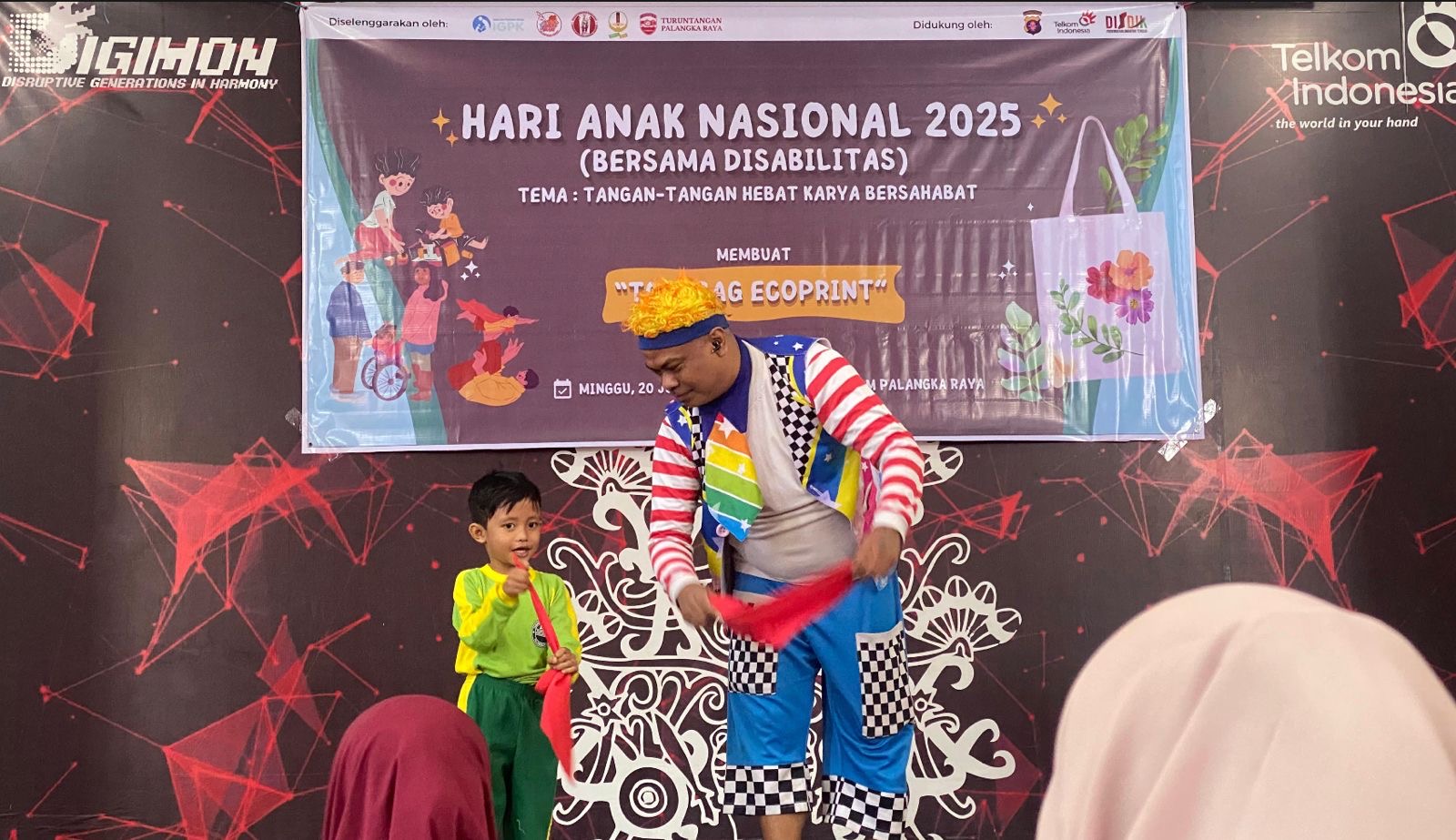 Hari Anak Nasional 2025 di Aula Telkom Palangka Raya Penuh Keceriaan dan Inklusi