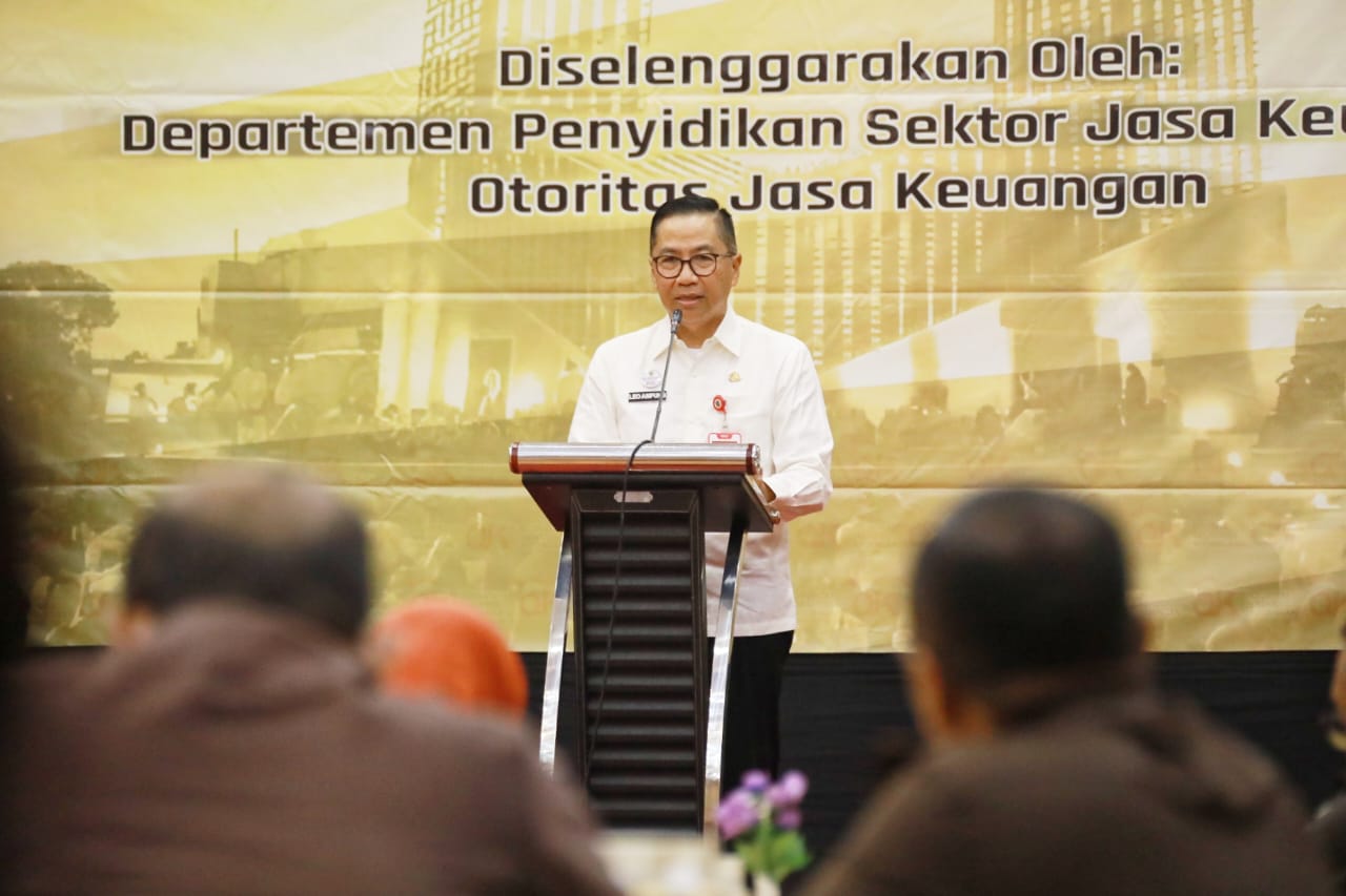 Pemprov Kalteng Bersama OJK Gelar Pembukaan Sosialisasi Pencegahan Tindak Pidana di Sektor Jasa Keuangan