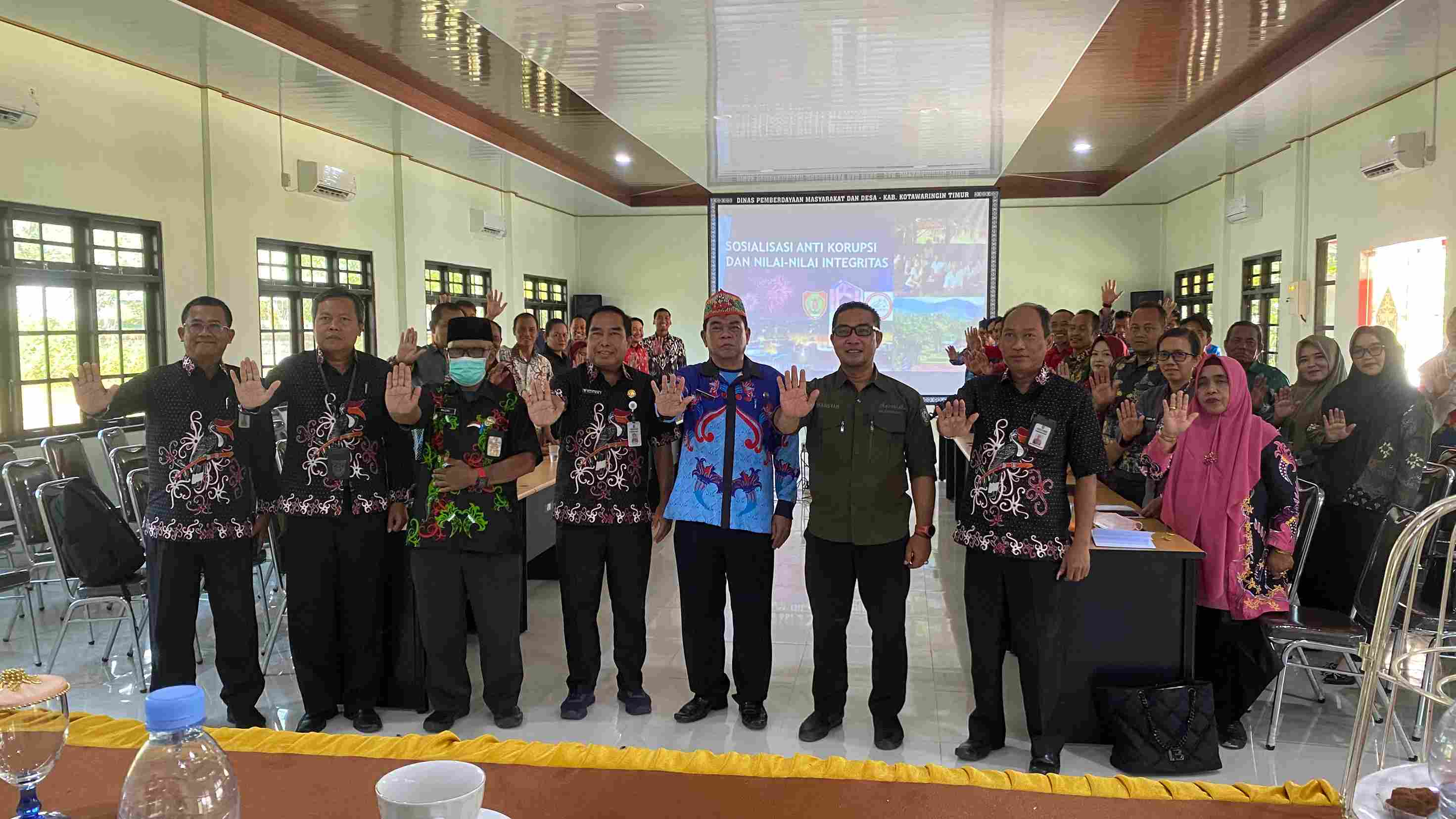 Inspektorat Daerah Prov. Kalteng Gelar Sosialisasi Perluasan Percontohan Desa Anti Korupsi di Kabupaten Kotawaringin Timur