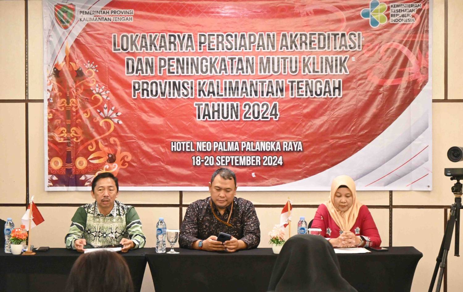 Dinkes Prov. Kalteng Gelar Pertemuan Lokakarya Persiapan Akreditasi dan Peningkatan Mutu Klinik di Wilayah Provinsi Kalteng