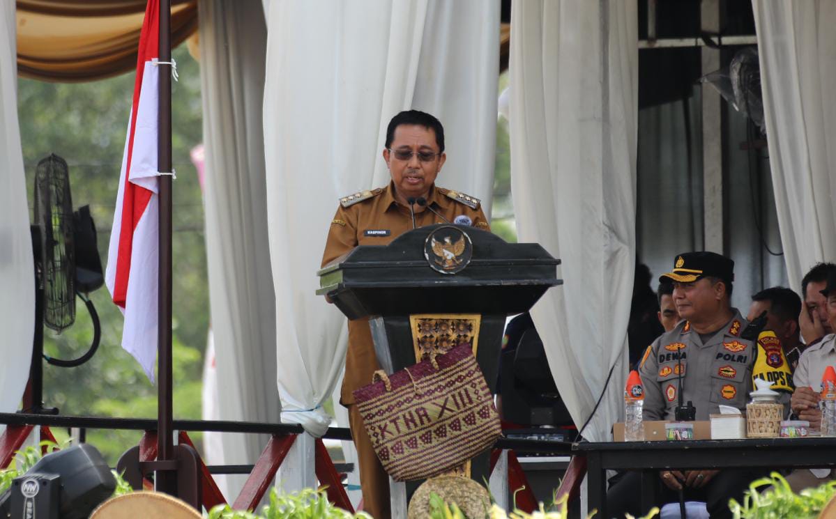 Wagub Kalteng Edy Pratowo Buka Pekan Daerah Kontak Tani Nelayan Andalan XIII