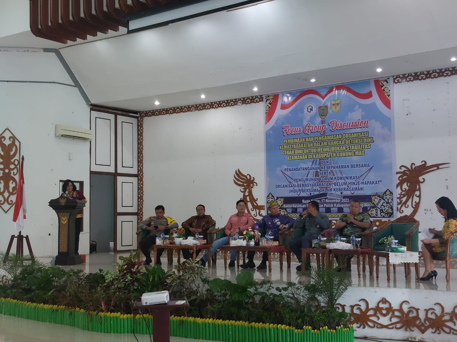 Badan Kesbangpol Hadiri Focus Group Discussion