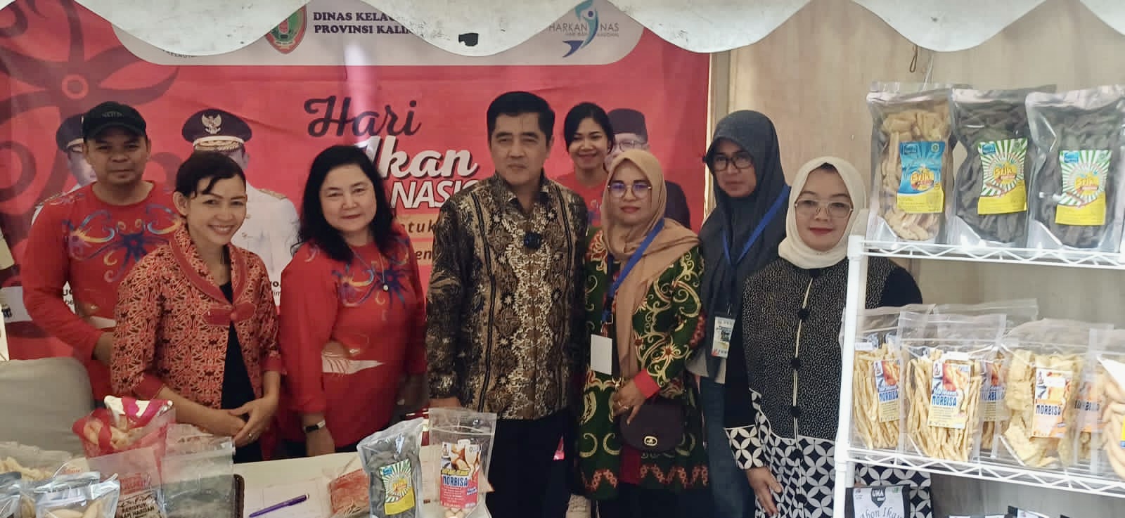 Dislutkan Prov. Kalteng Ikut Lomba Masak Serba Ikan serta Pameran Hasil Olahan Ikan