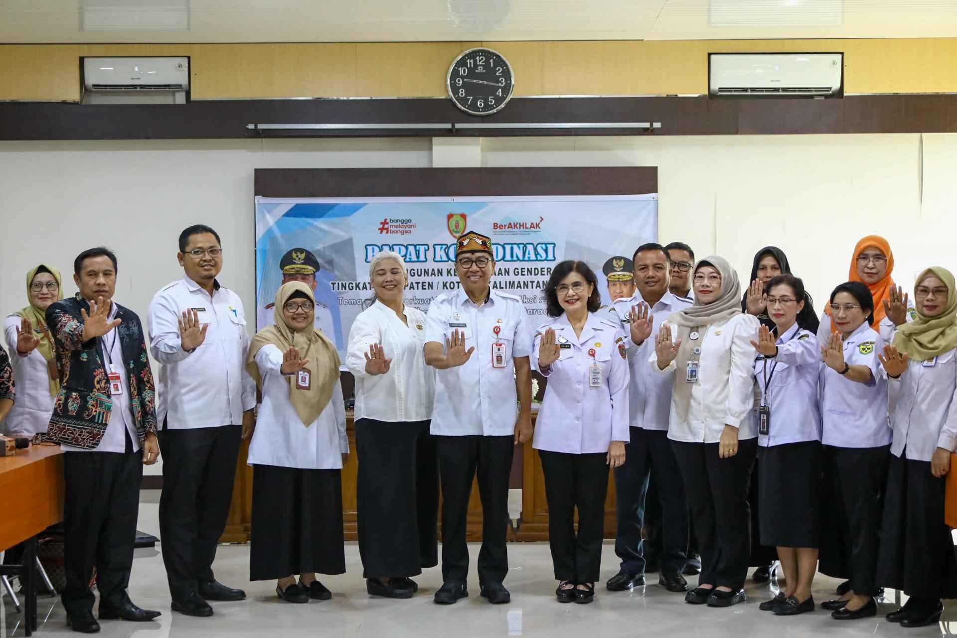 Plt. Sekda Prov. Kalteng Leonard S. Ampung Soroti Pentingnya Penguatan Kelembagaan Pelaksana PUG