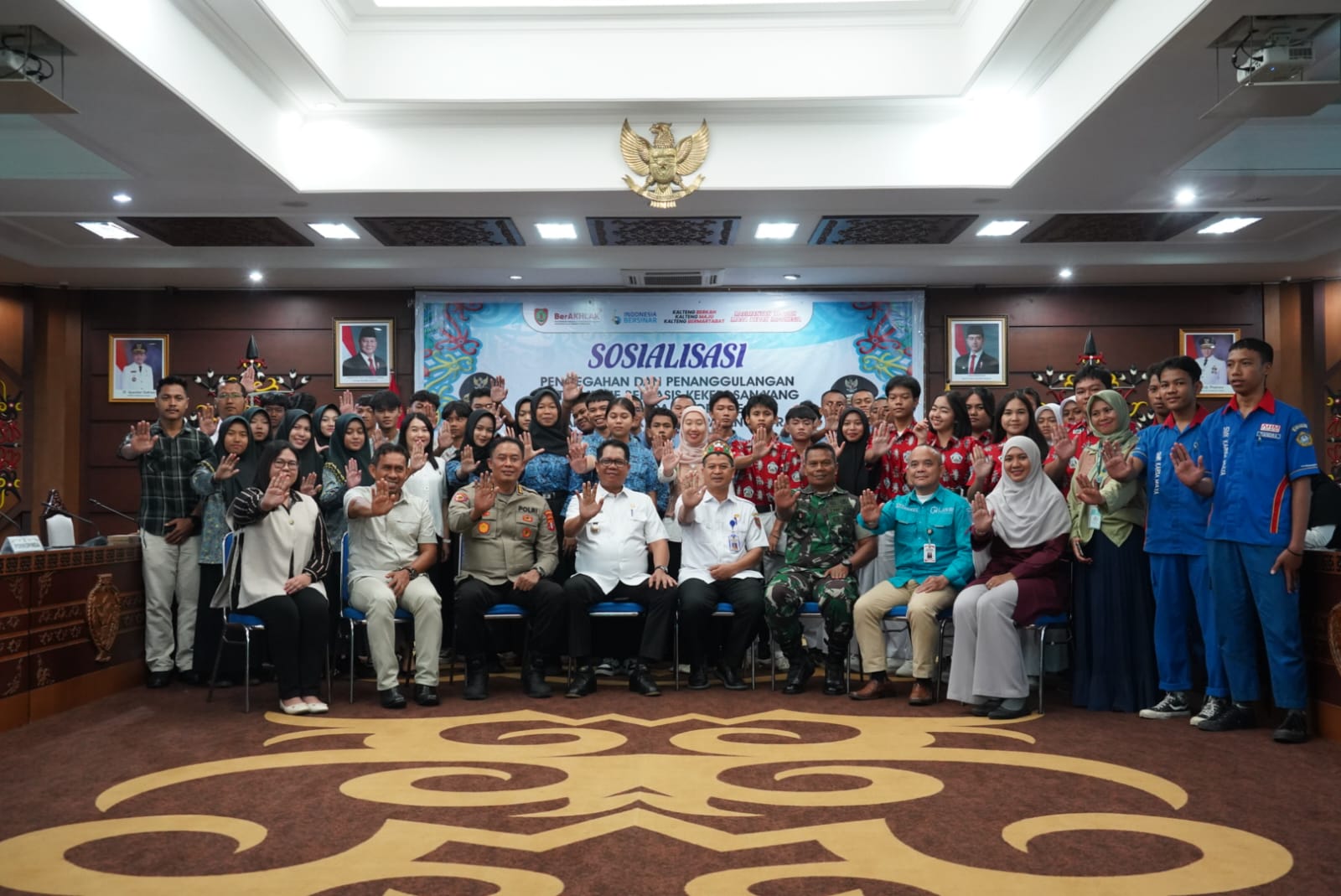 Pemprov Kalteng Memperkuat Pencegahan dan Penanggulangan Ekstremisme Berbasis Kekerasan yang Mengarah Pada Terorisme