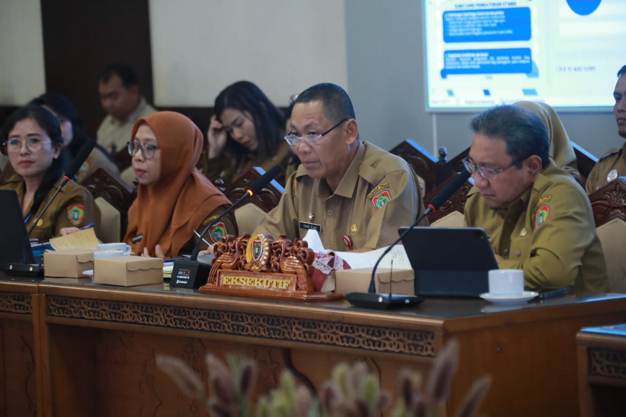 Pansus DPRD Prov. Kalteng Bersama Tim Pemprov Bahas Penyelenggaraan Penanaman Modal dan PTSP