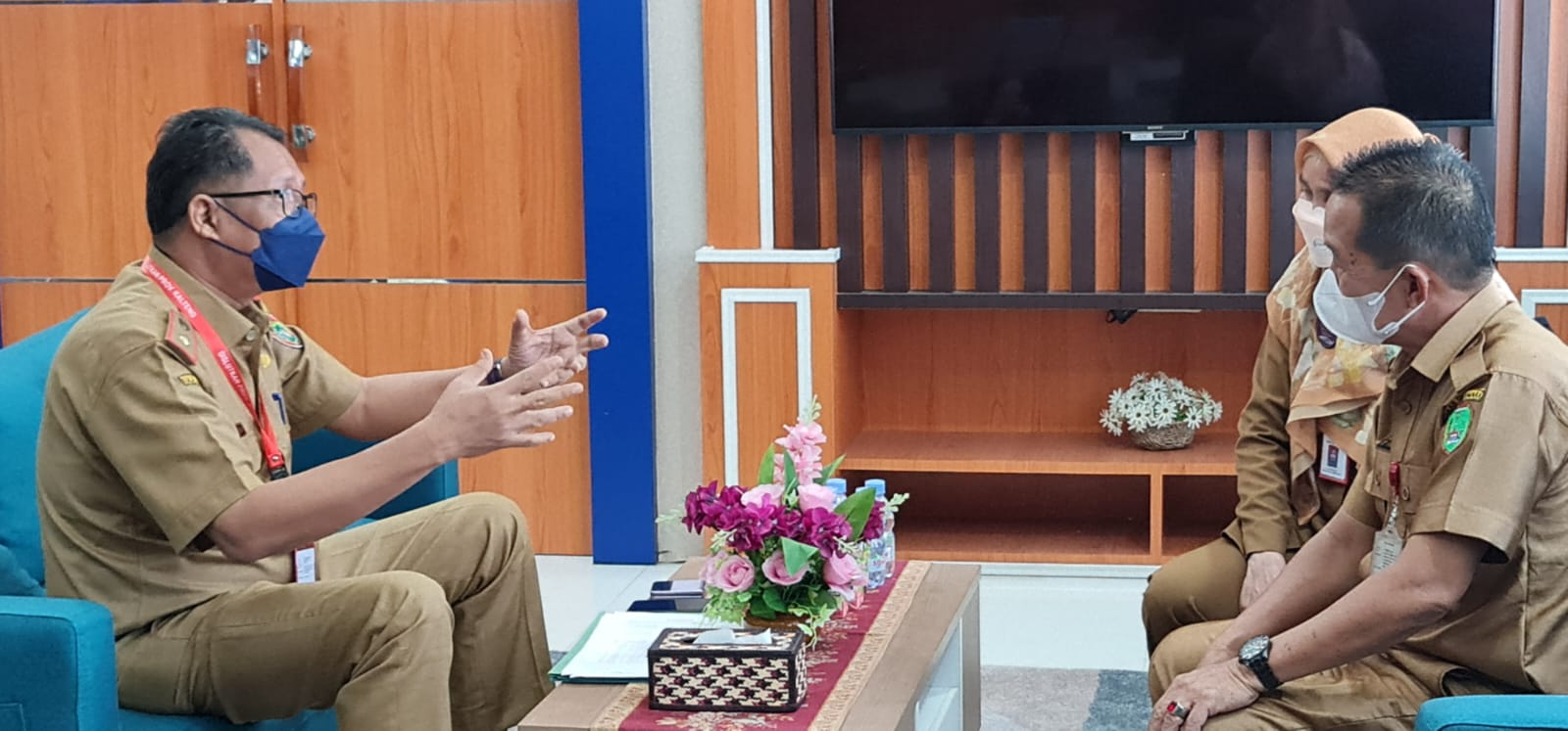 Kadislutkan Prov. Kalteng Pimpin Rapat Percepatan Pembangunan Shrimp Estate Kab. Sukamara