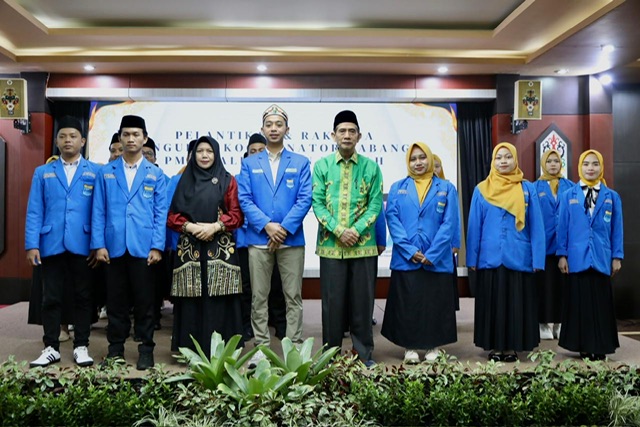 Asisten Ekbang Sri Widanarni Hadiri Pelantikan dan Rapat Kerja PKC Pergerakan Mahasiswa Islam Indonesia (PMII) Kalteng