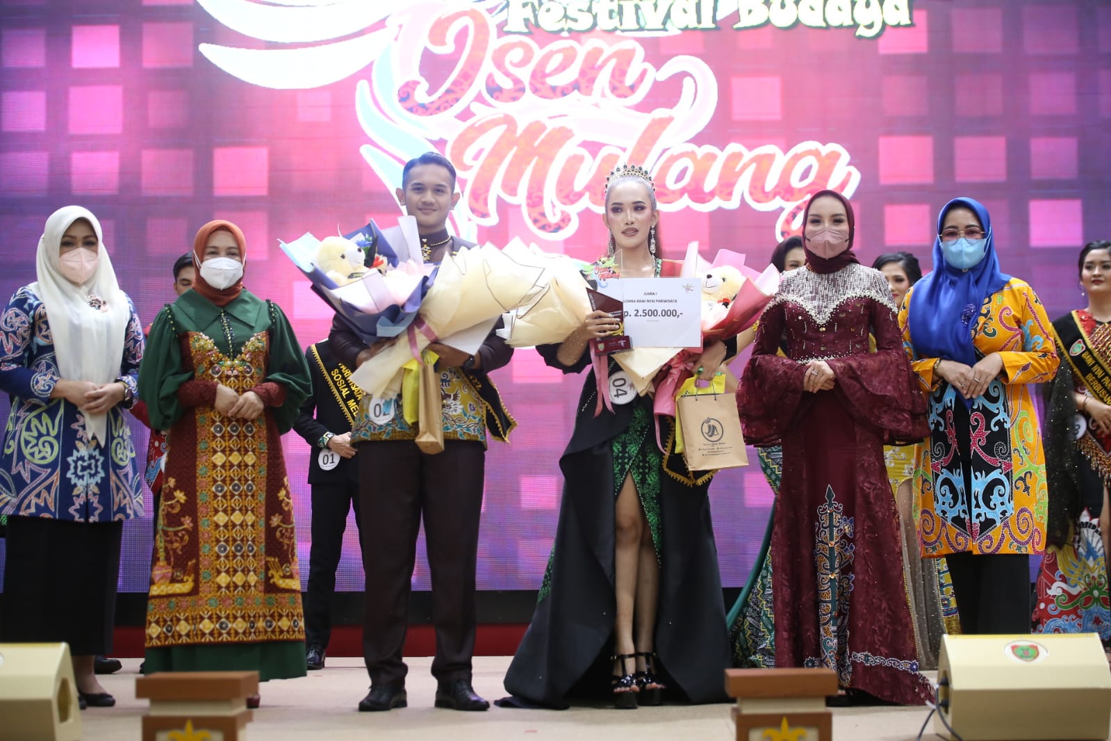 Pemilihan Jagau dan Bawi Nyai Pariwisata Kalteng selesai, ini hasilnya
