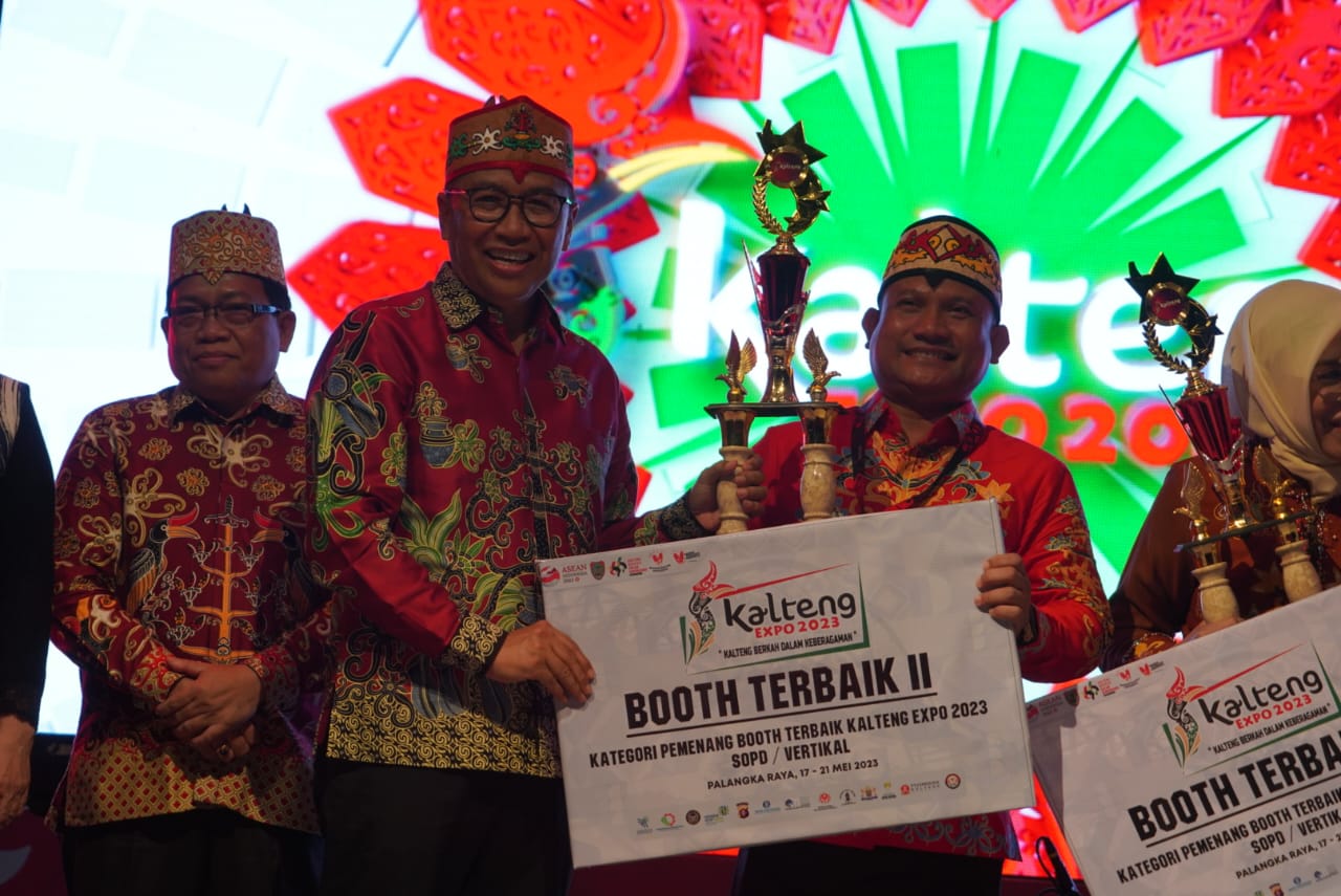 Sekda Prov. Kalteng Nuryakin Secara Resmi Tutup Kalteng Expo Tahun 2023