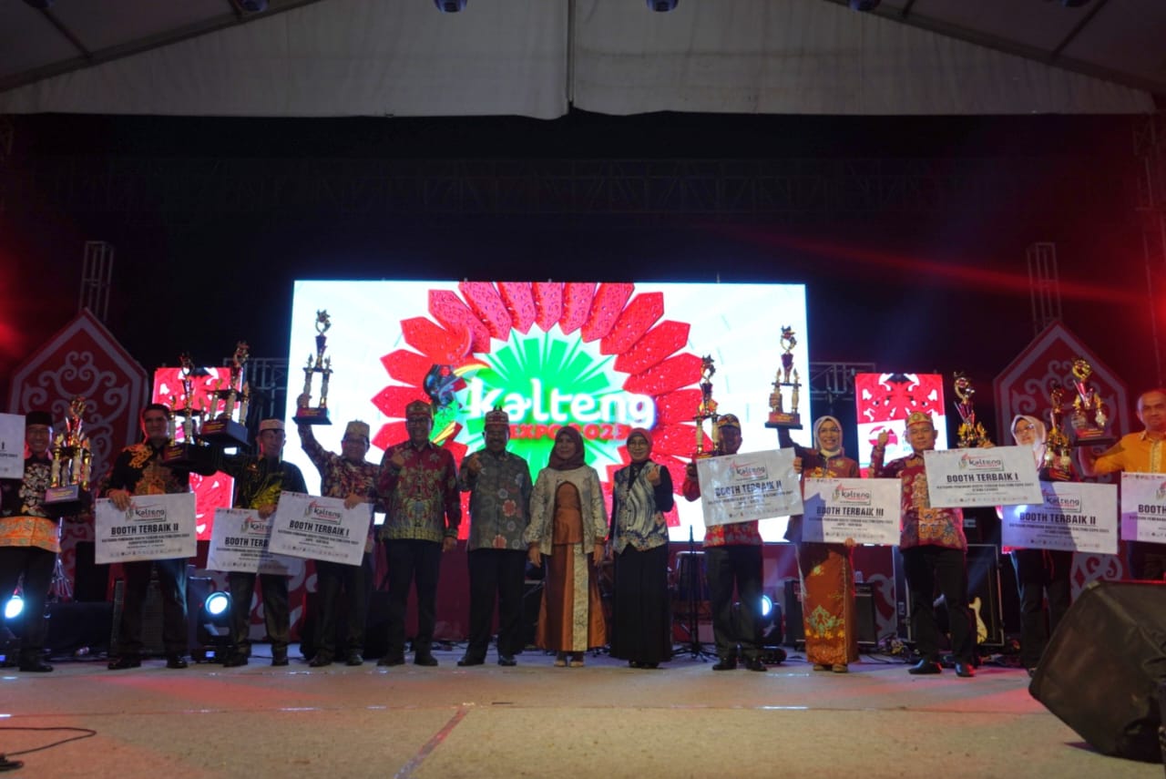 Sekda Prov. Kalteng Nuryakin Secara Resmi Tutup Kalteng Expo Tahun 2023