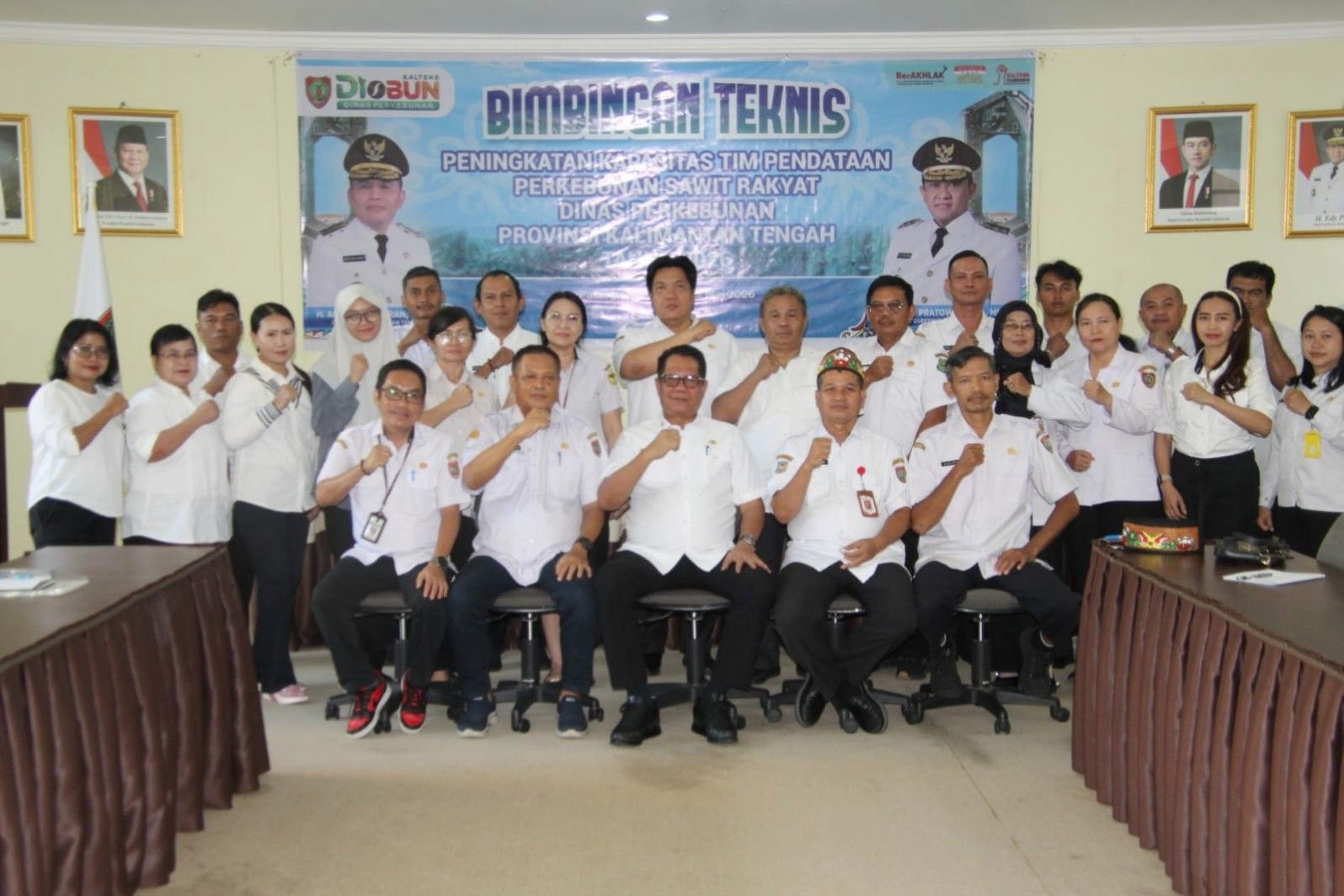 Bimtek Pendataan Perkebunan Sawit Rakyat 2026 Digelar Dinas Perkebunan Kalteng