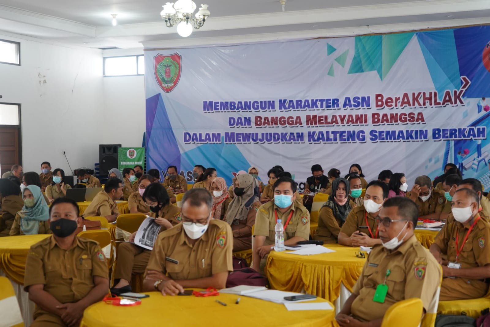 Bimtek Administrasi Kepegawaian Di Lingkungan Sekretariat Daerah Prov. Kalteng Tahun 2022