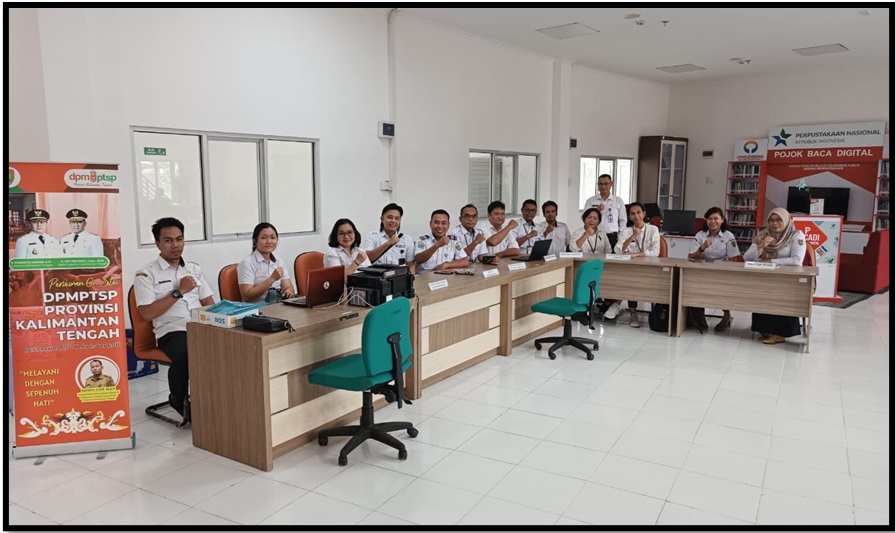 DPMPTSP Prov. Kalteng Gelar Layanan Perizinan On Site