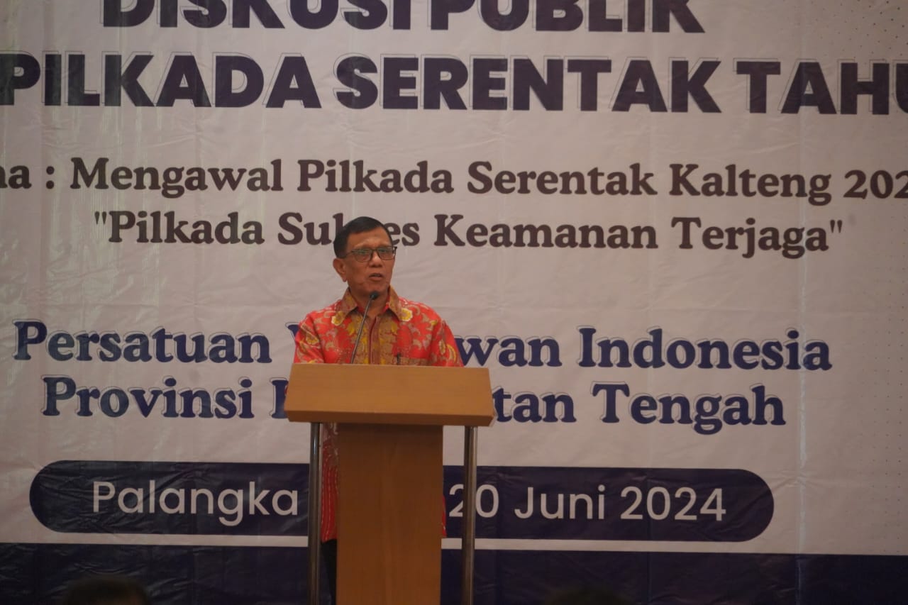 Wagub Kalteng Edy Pratowo Buka Diskusi Publik Jelang Pilkada Tahun 2024