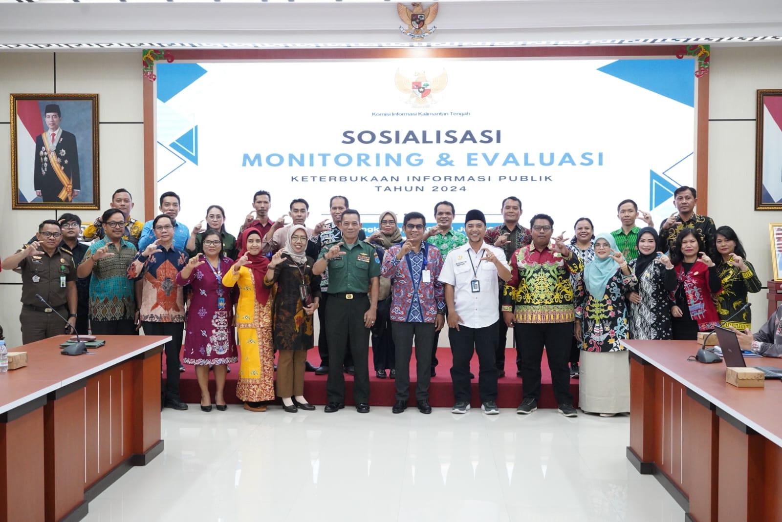Komisi Informasi Kalteng Gelar Sosialisasi Monev Keterbukaan Informasi Publik