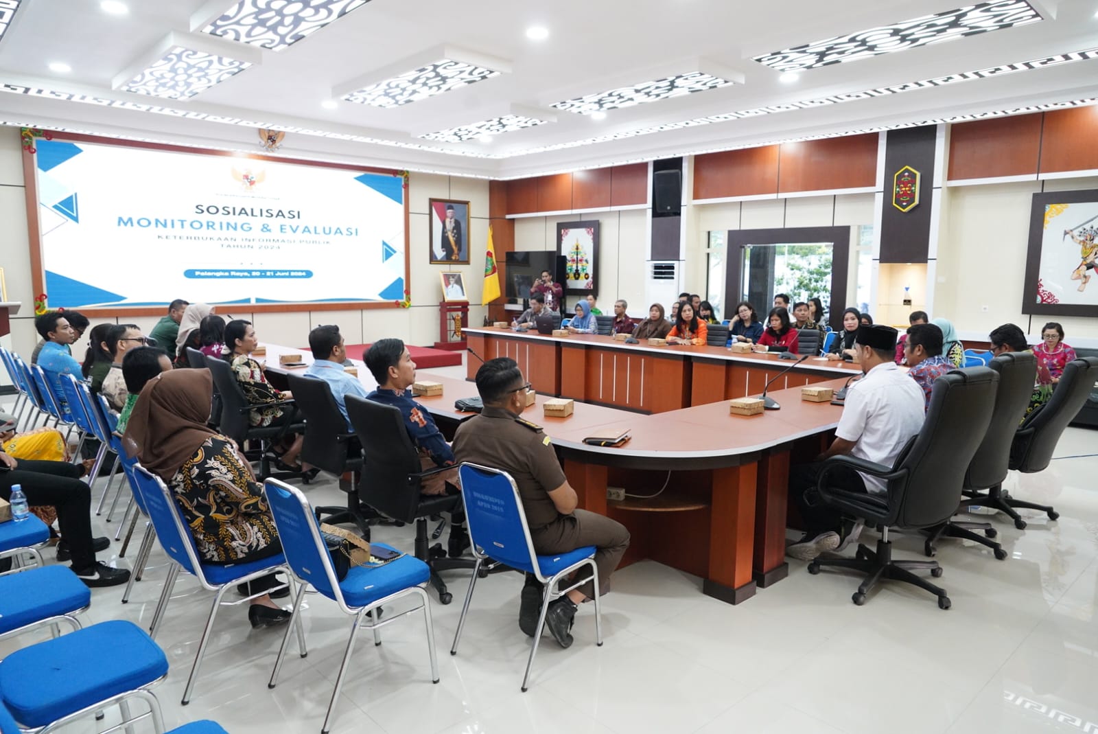 Komisi Informasi Kalteng Gelar Sosialisasi Monev Keterbukaan Informasi Publik