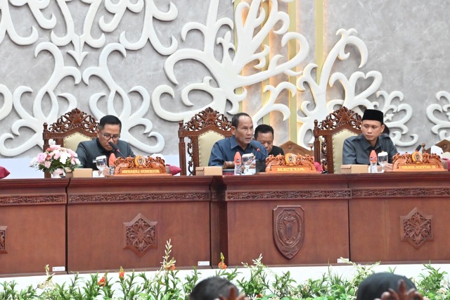 Pemprov Kalteng Apresiasi Dukungan Seluruh Fraksi Pendukung di DPRD yang Telah Menyatakan Dapat Menerima Raperda Tentang Rancangan Perubahan APBD