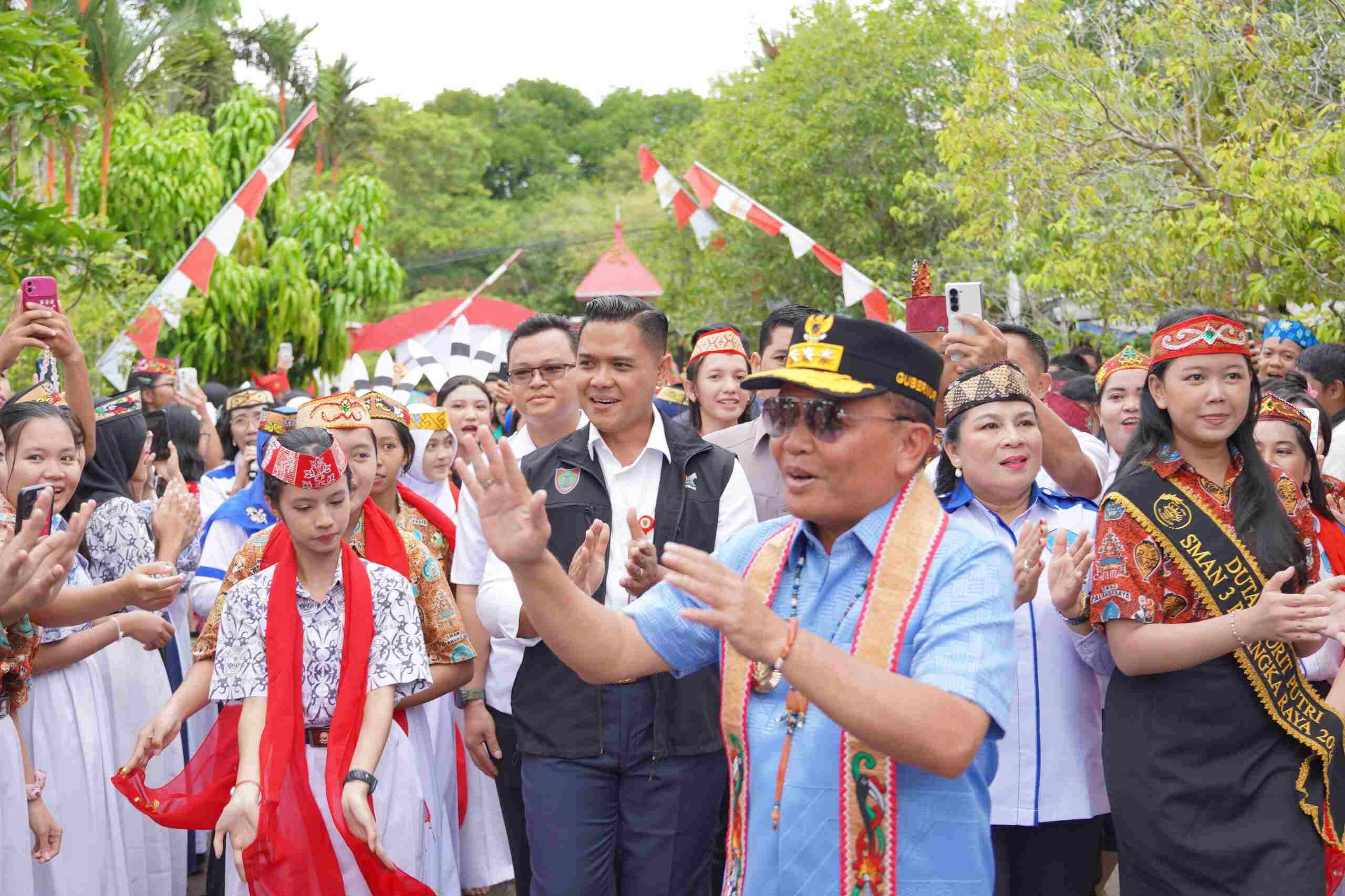 Gubernur Kalteng Agustiar Sabran Tinjau Pelaksanaan Cek Kesehatan Gratis dan Makan Bergizi Gratis