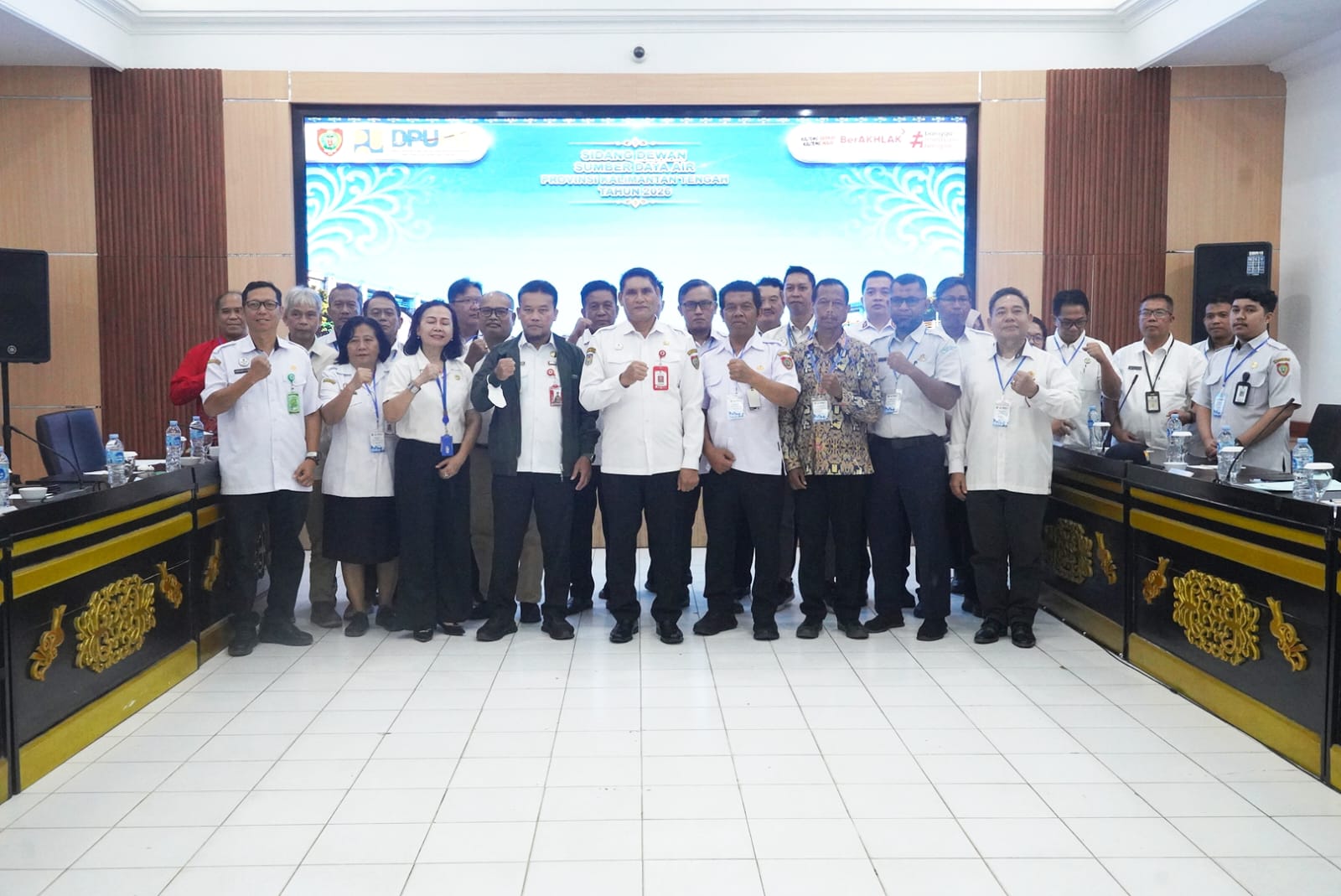 Asisten Perekonomian dan Pembangunan Anang Dirjo Resmi Buka Sidang DSDA Kalteng Tahun 2026