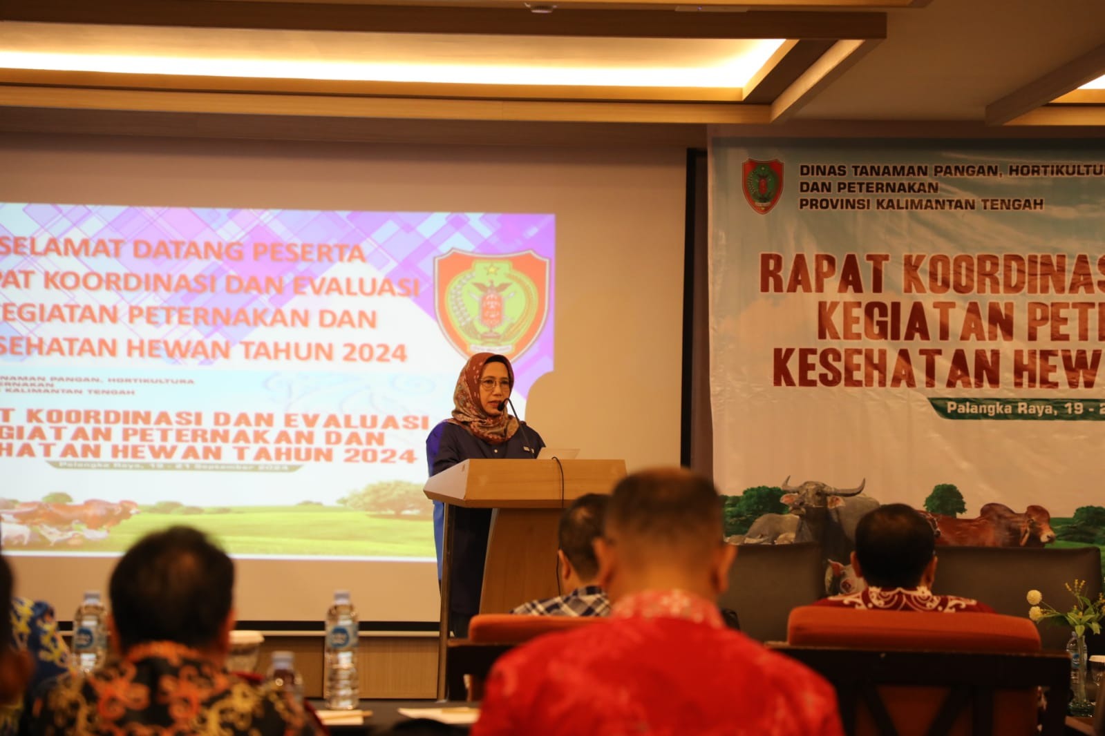 DTPHP Prov. Kalteng Gelar Rakor dan Evaluasi Kegiatan Peternakan dan Kesehatan Hewan
