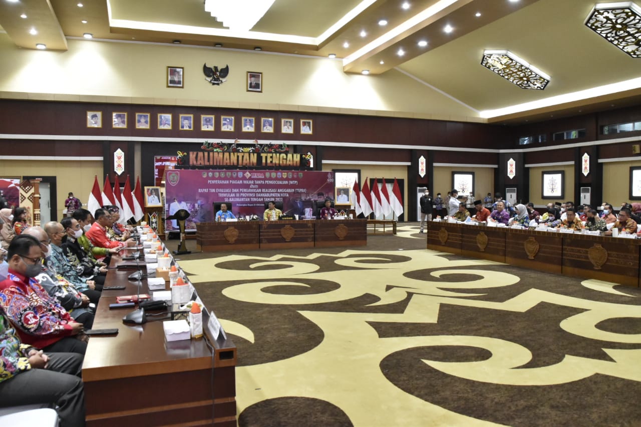 Wagub Kalteng Buka TEPRA Triwulan III Provinsi Dan Kabupaten/Kota se-Kalteng
