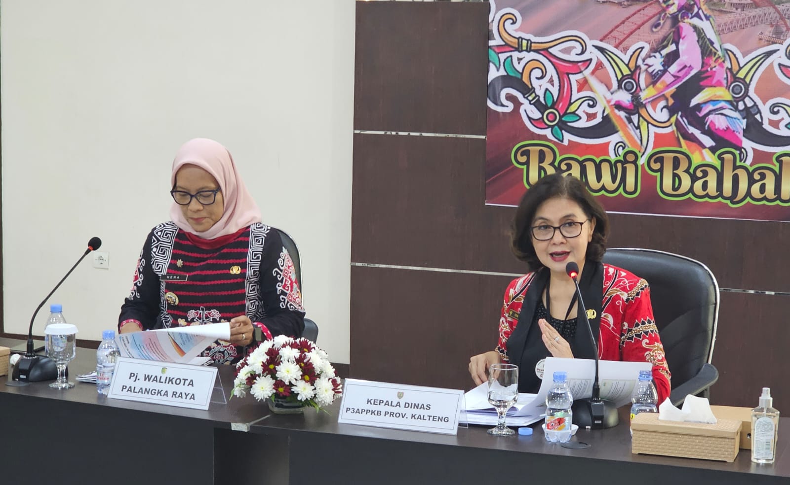 DP3APPKB Terima Kunjungan Pj. Wali Kota Palangka Raya