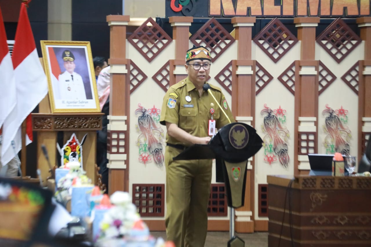 Gubernur Kalteng Agustiar Sabran Buka Rakor Optimalisasi Pendapatan Asli Daerah Sektor Perkebunan dan Kehutanan