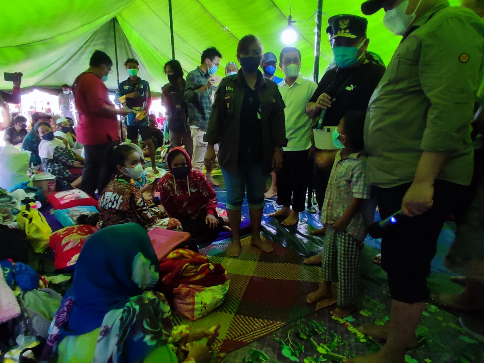Gubernur Kalteng Tinjau Banjir di Pelabuhan Rambang, Palangka Raya